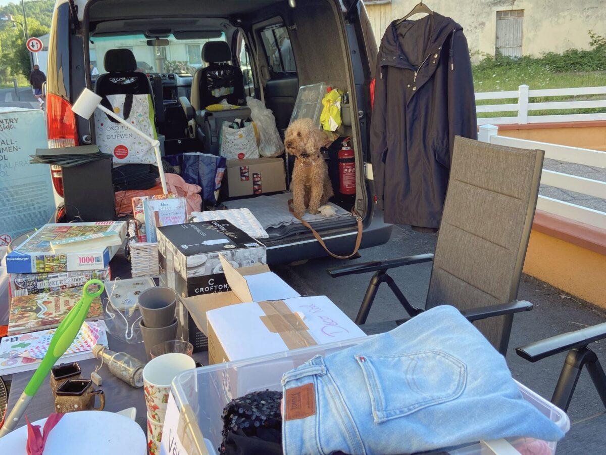 gros désencombrement pour une brocante