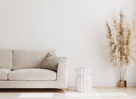 Un salon minimaliste. Devenir minimaliste pour ne plus être esclave de sa maison